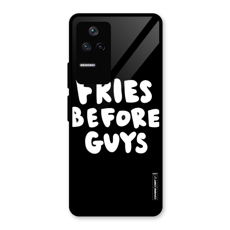 Fries Always Glass Back Case for Poco F4 5G