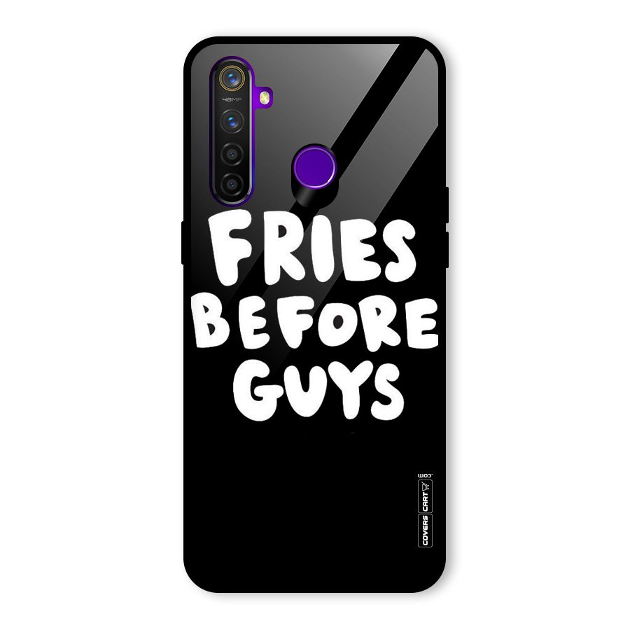 Fries Always Glass Back Case for Realme 5 Pro