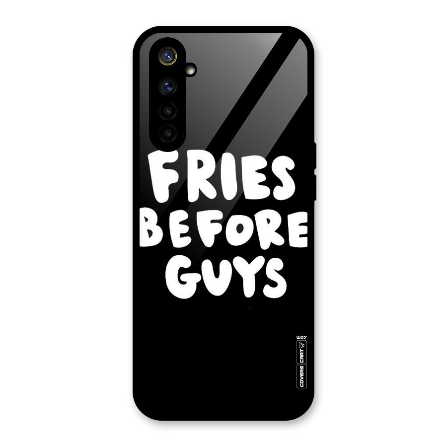Fries Always Glass Back Case for Realme 6
