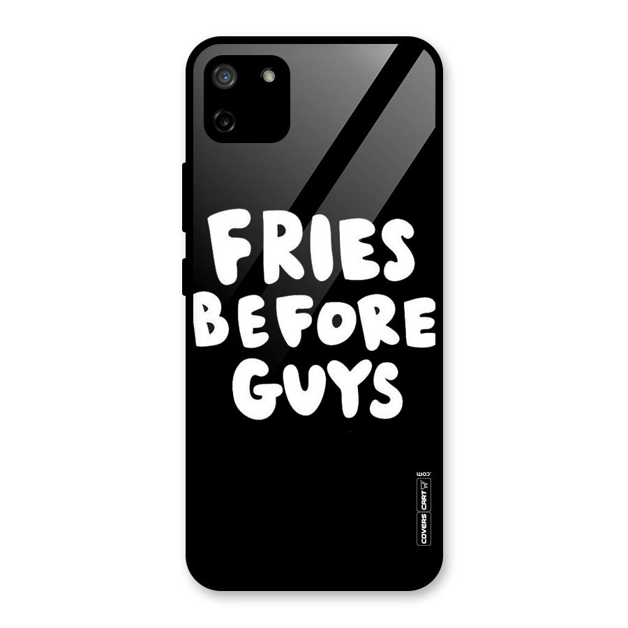 Fries Always Glass Back Case for Realme C11