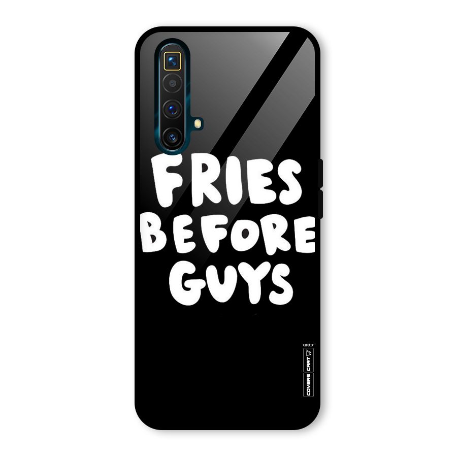 Fries Always Glass Back Case for Realme X3