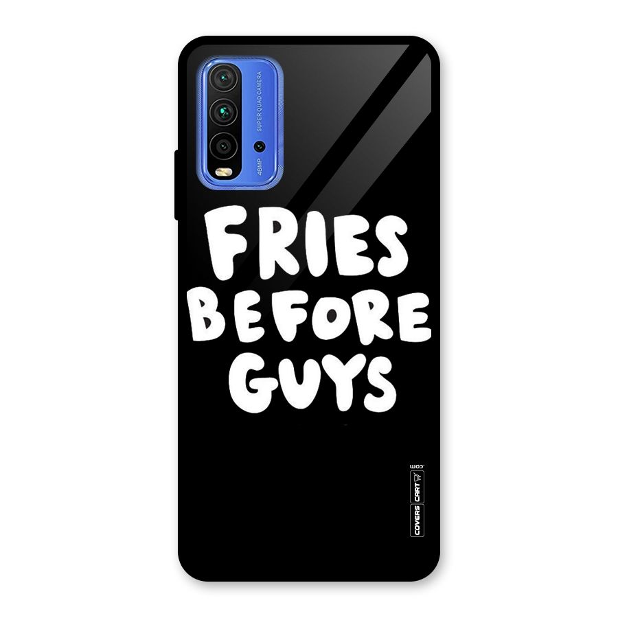 Fries Always Glass Back Case for Redmi 9 Power