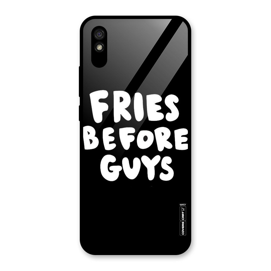 Fries Always Glass Back Case for Redmi 9i