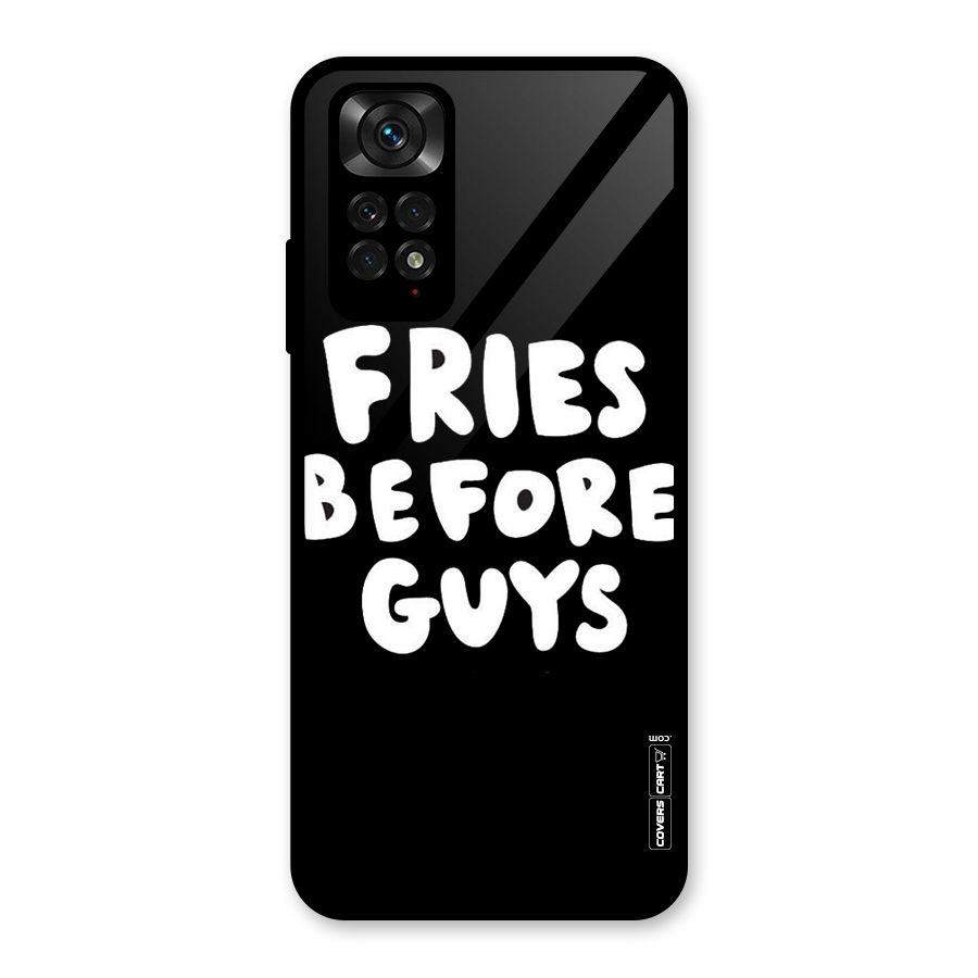 Fries Always Glass Back Case for Redmi Note 11
