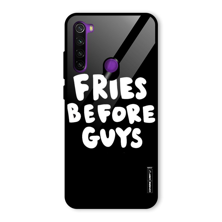 Fries Always Glass Back Case for Redmi Note 8