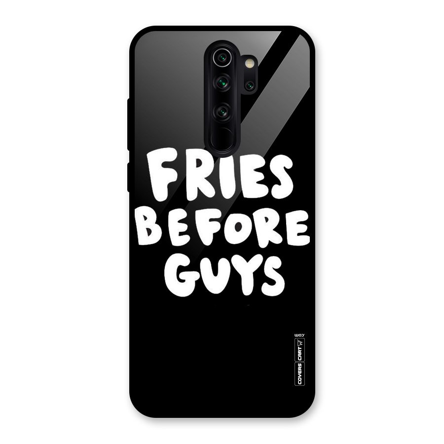 Fries Always Glass Back Case for Redmi Note 8 Pro