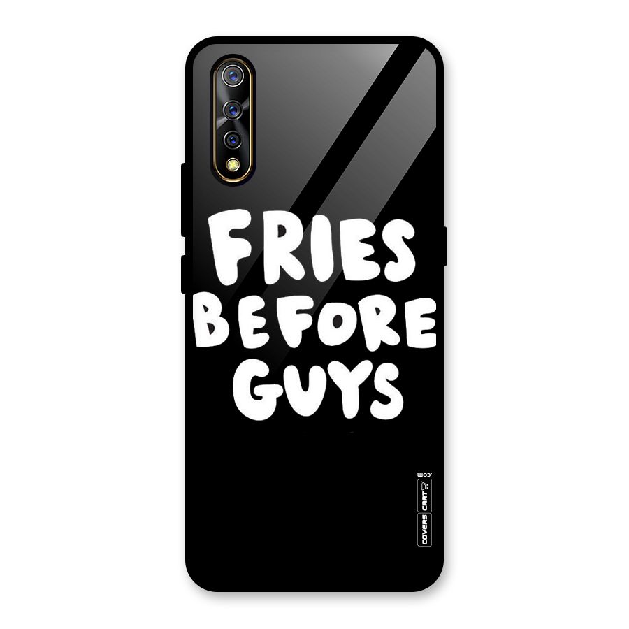 Fries Always Glass Back Case for Vivo S1