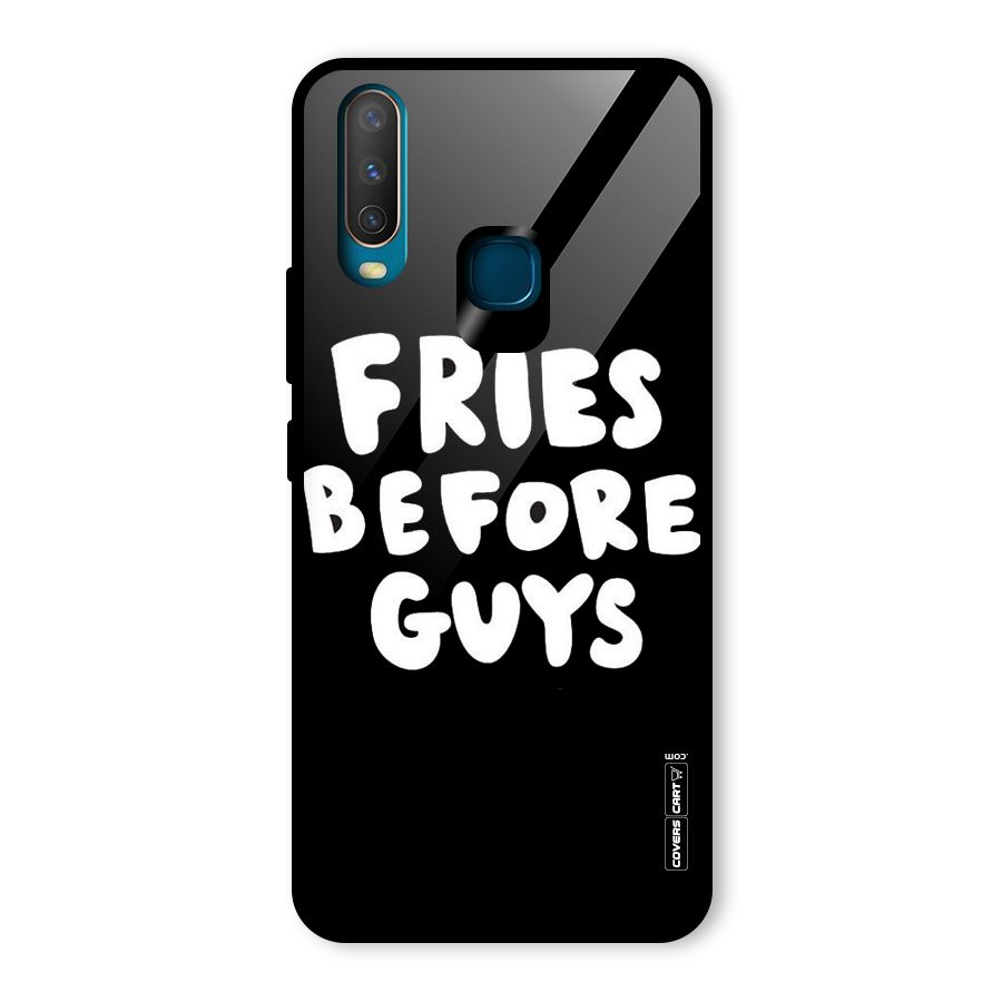 Fries Always Glass Back Case for Vivo U10