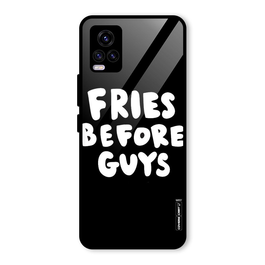 Fries Always Glass Back Case for Vivo V20