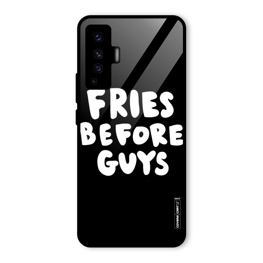 Fries Always Glass Back Case for Vivo X50