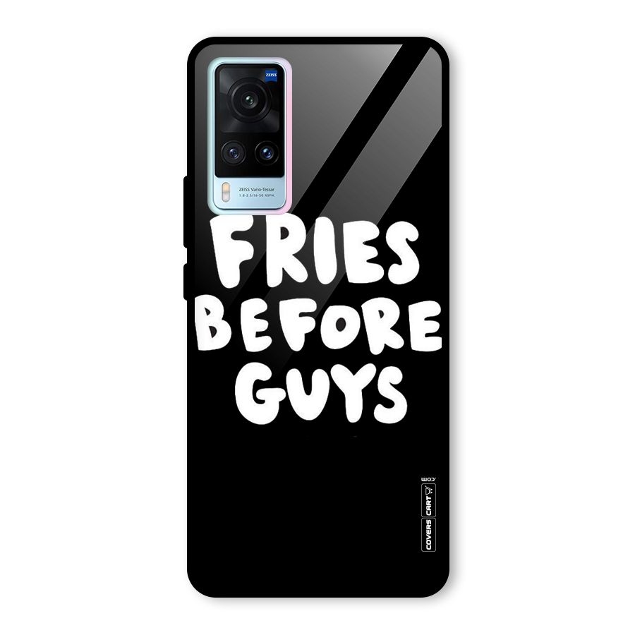 Fries Always Glass Back Case for Vivo X60