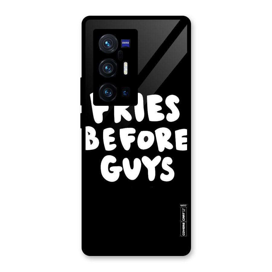 Fries Always Glass Back Case for Vivo X70 Pro Plus