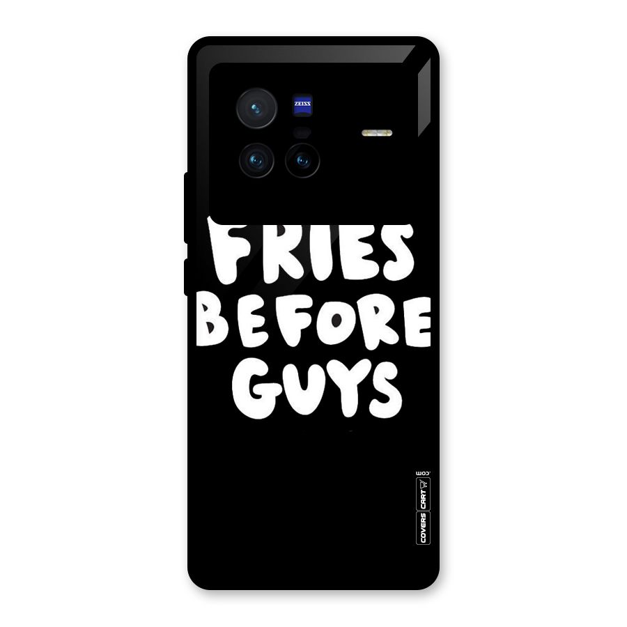 Fries Always Glass Back Case for Vivo X80