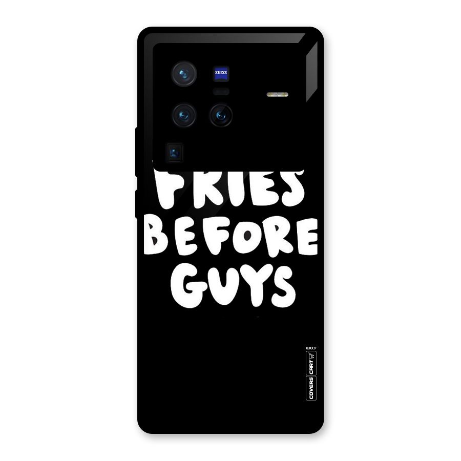 Fries Always Glass Back Case for Vivo X80 Pro