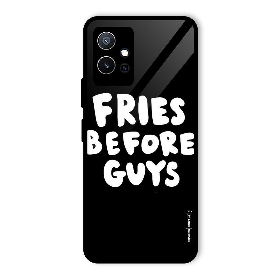 Fries Always Glass Back Case for Vivo Y75 5G