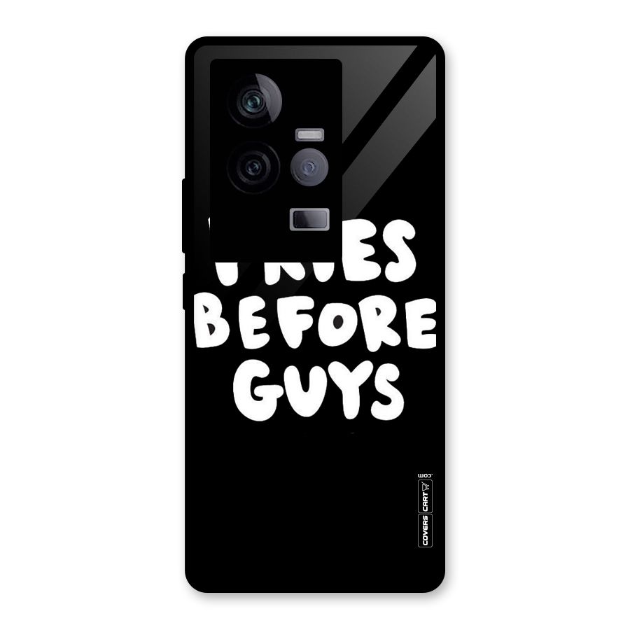 Fries Always Glass Back Case for Vivo iQOO 11 5G
