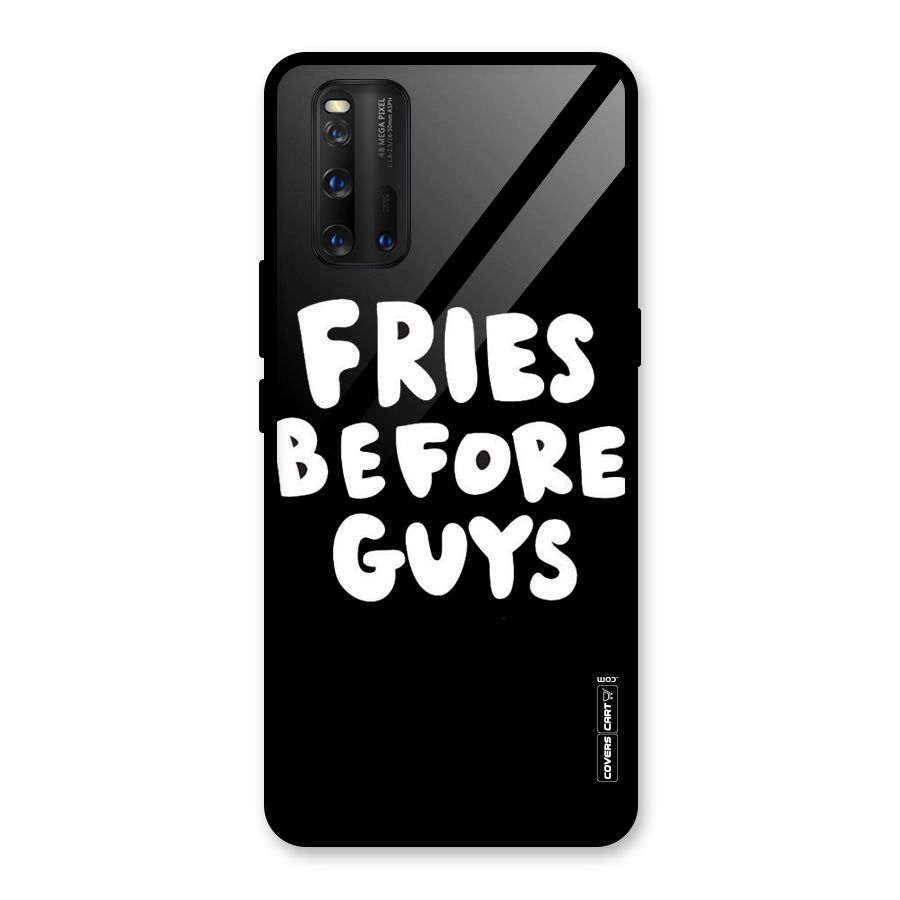 Fries Always Glass Back Case for Vivo iQOO 3