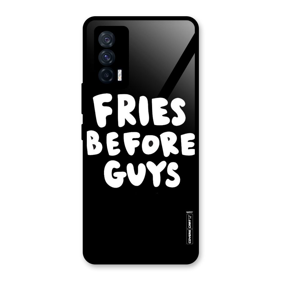 Fries Always Glass Back Case for Vivo iQOO 7 5G