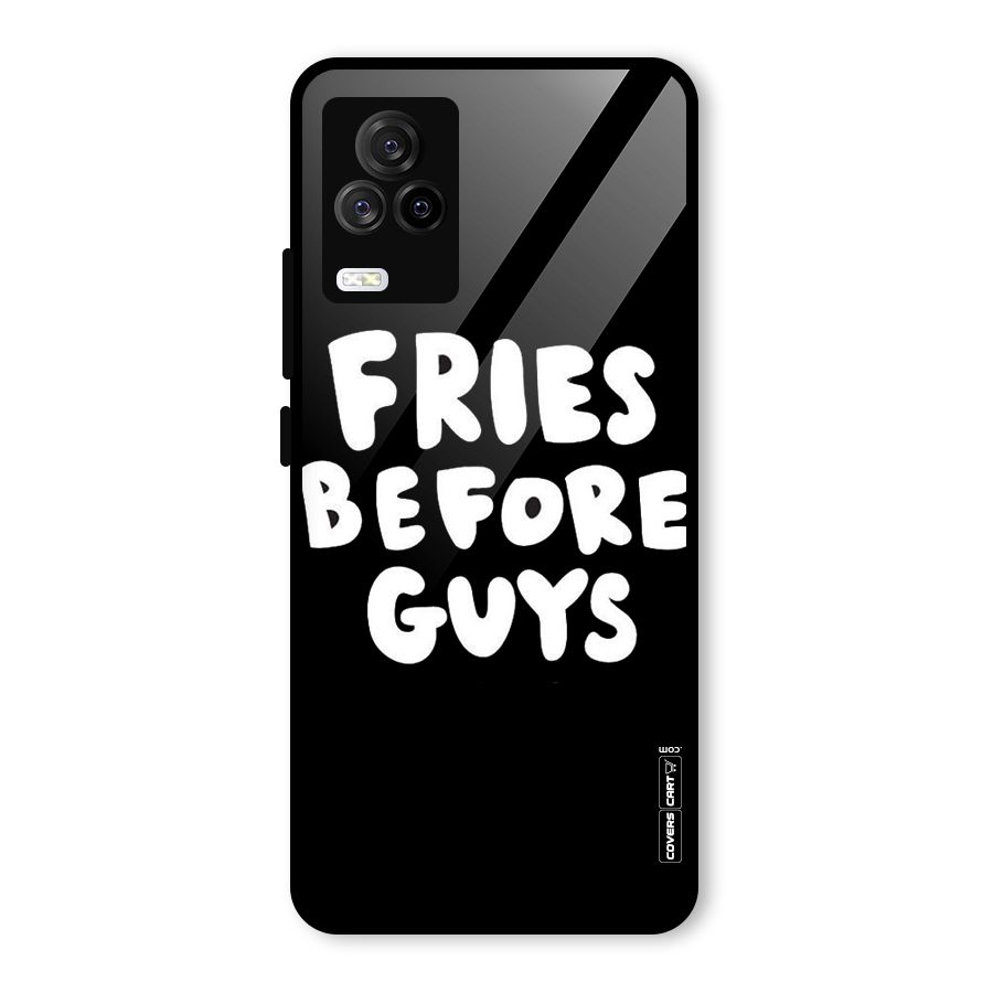 Fries Always Glass Back Case for Vivo iQOO 7 Legend 5G