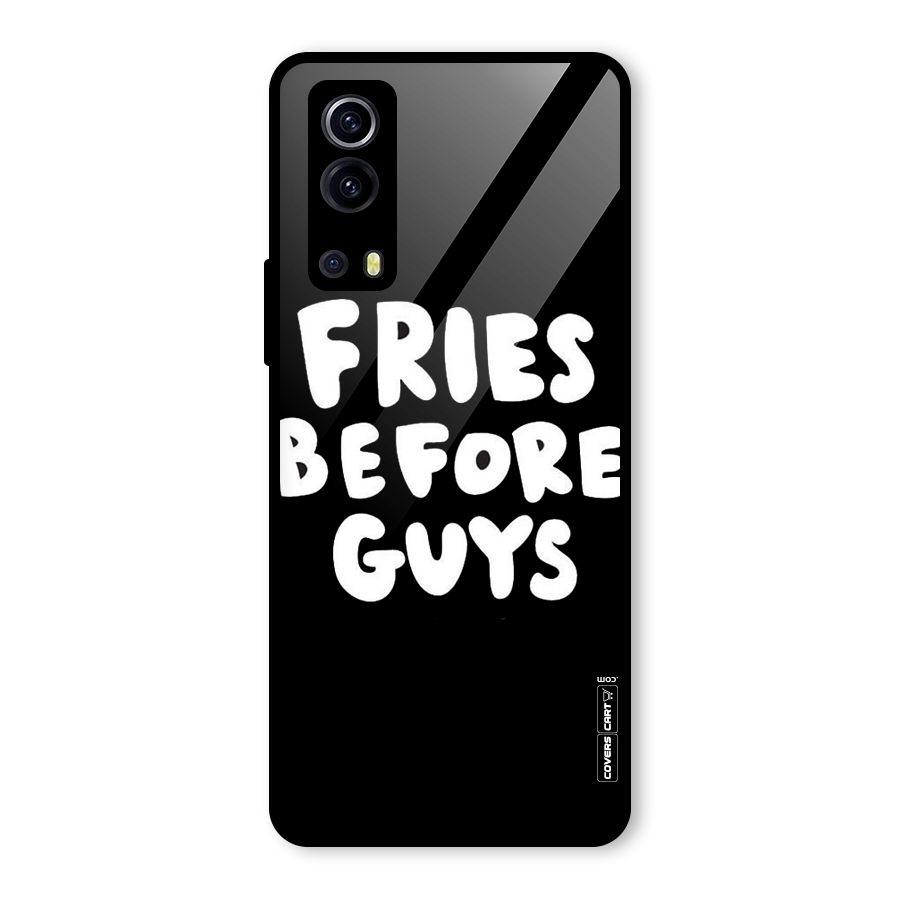Fries Always Glass Back Case for Vivo iQOO Z3