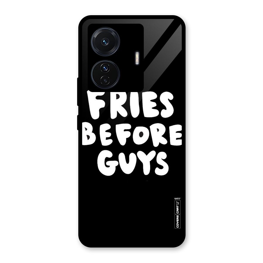 Fries Always Glass Back Case for Vivo iQOO Z6 Pro