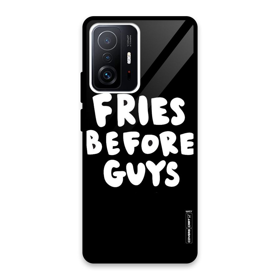 Fries Always Glass Back Case for Xiaomi 11T Pro
