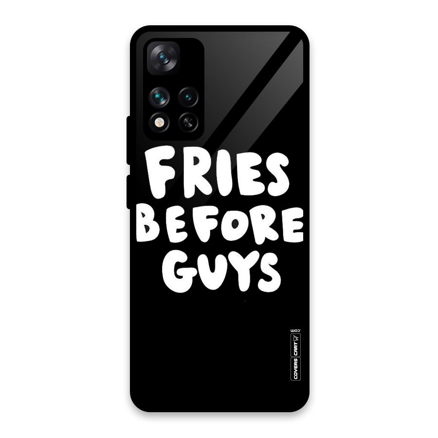 Fries Always Glass Back Case for Xiaomi 11i HyperCharge 5G