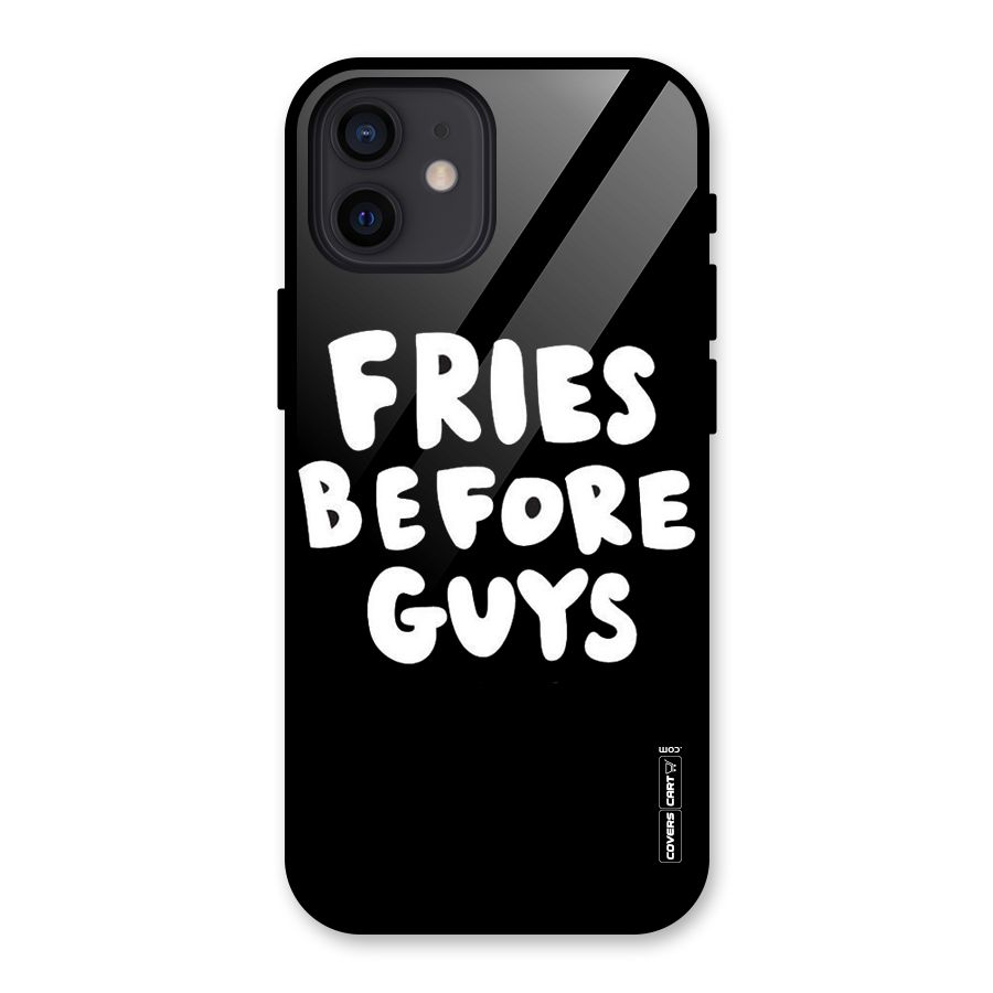 Fries Always Glass Back Case for iPhone 12