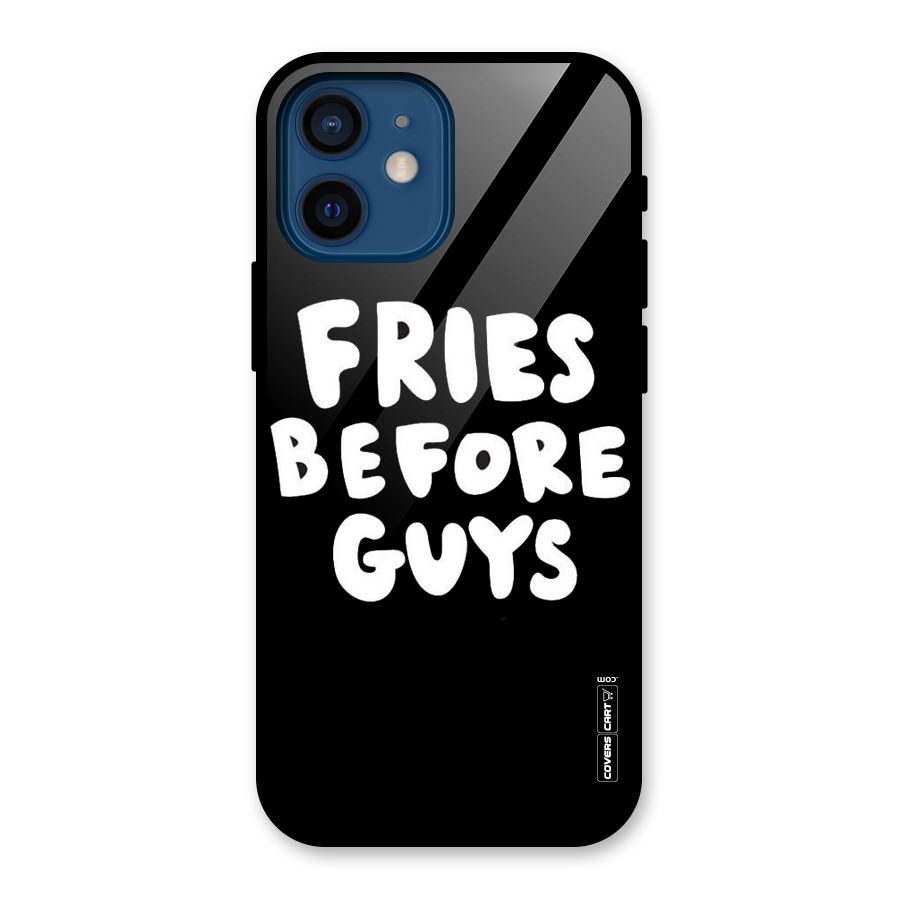 Fries Always Glass Back Case for iPhone 12 Mini