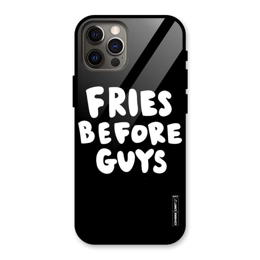 Fries Always Glass Back Case for iPhone 12 Pro