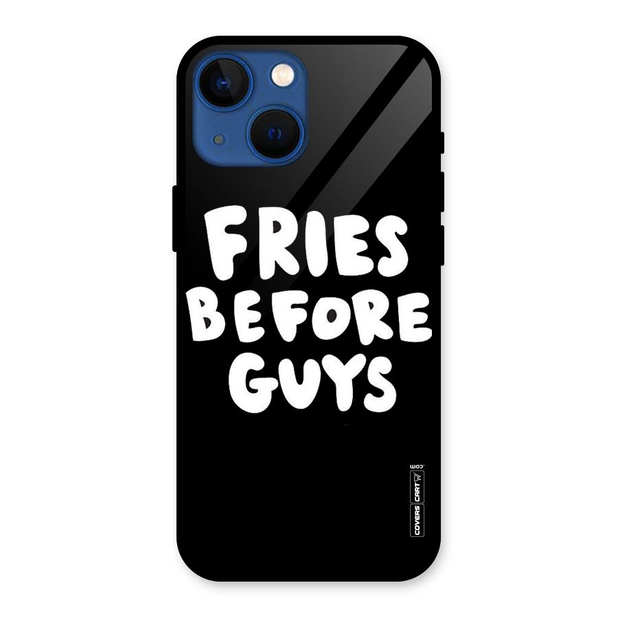 Fries Always Glass Back Case for iPhone 13 Mini