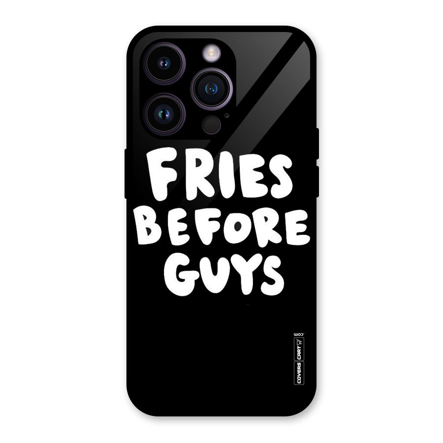 Fries Always Glass Back Case for iPhone 14 Pro