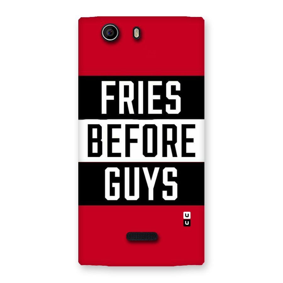 Fries Love Stripes Back Case for Canvas Nitro 2 E311