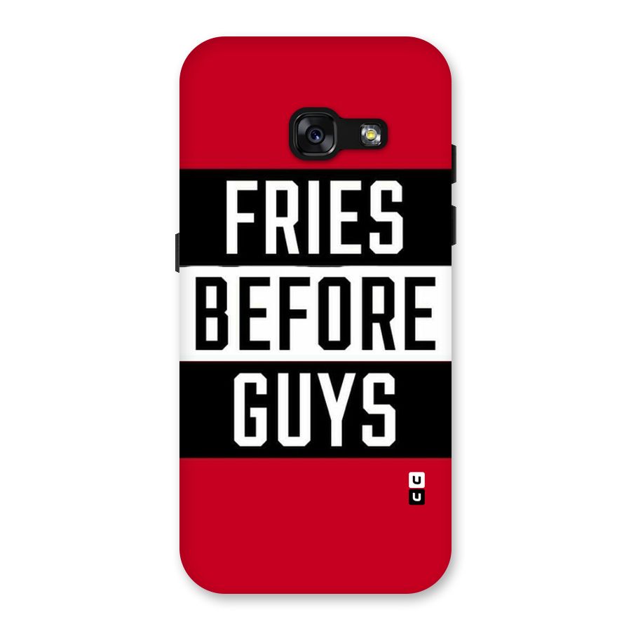 Fries Love Stripes Back Case for Galaxy A3 (2017)