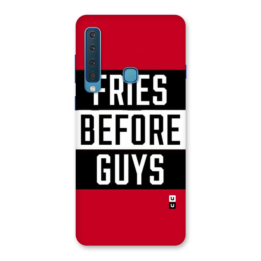 Fries Love Stripes Back Case for Galaxy A9 (2018)