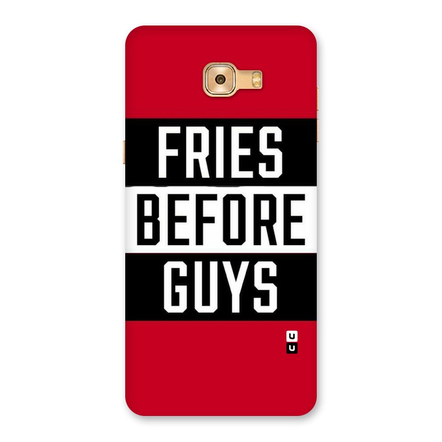 Fries Love Stripes Back Case for Galaxy C9 Pro