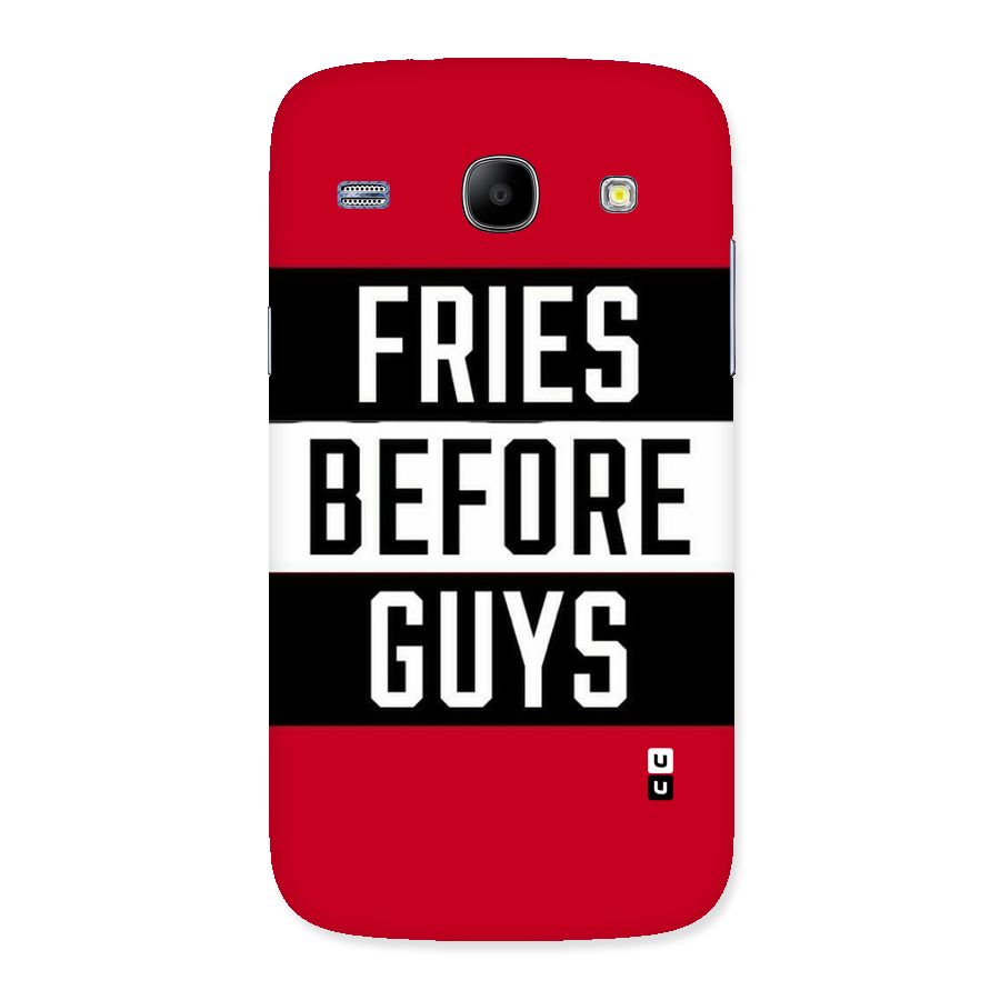 Fries Love Stripes Back Case for Galaxy Core