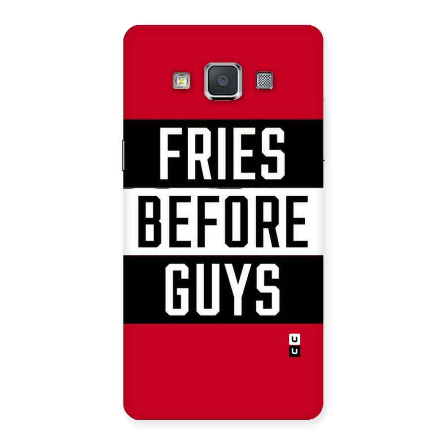 Fries Love Stripes Back Case for Galaxy Grand Max