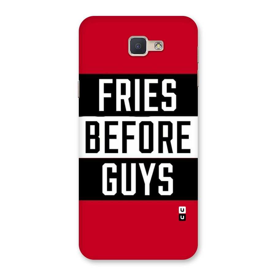 Fries Love Stripes Back Case for Galaxy J5 Prime
