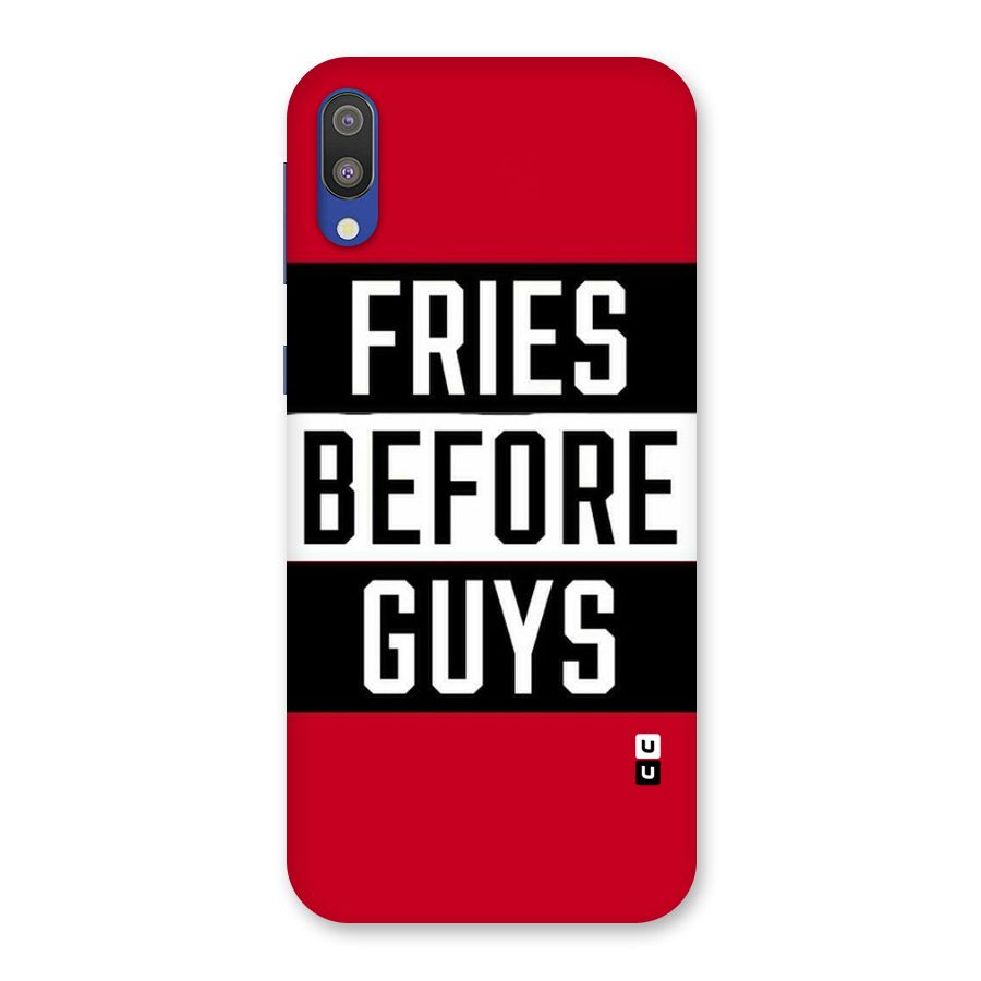 Fries Love Stripes Back Case for Galaxy M10