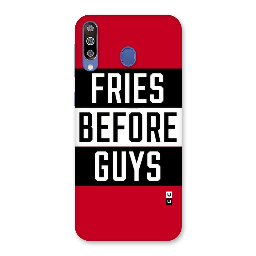 Fries Love Stripes Back Case for Galaxy M30
