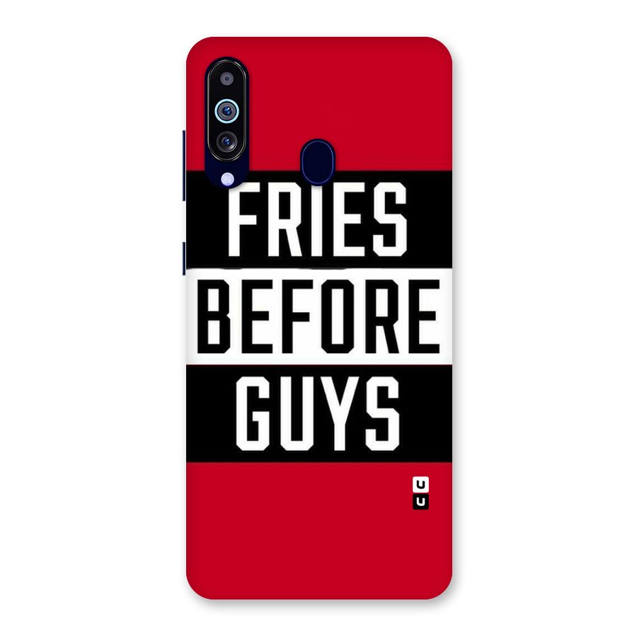 Fries Love Stripes Back Case for Galaxy M40