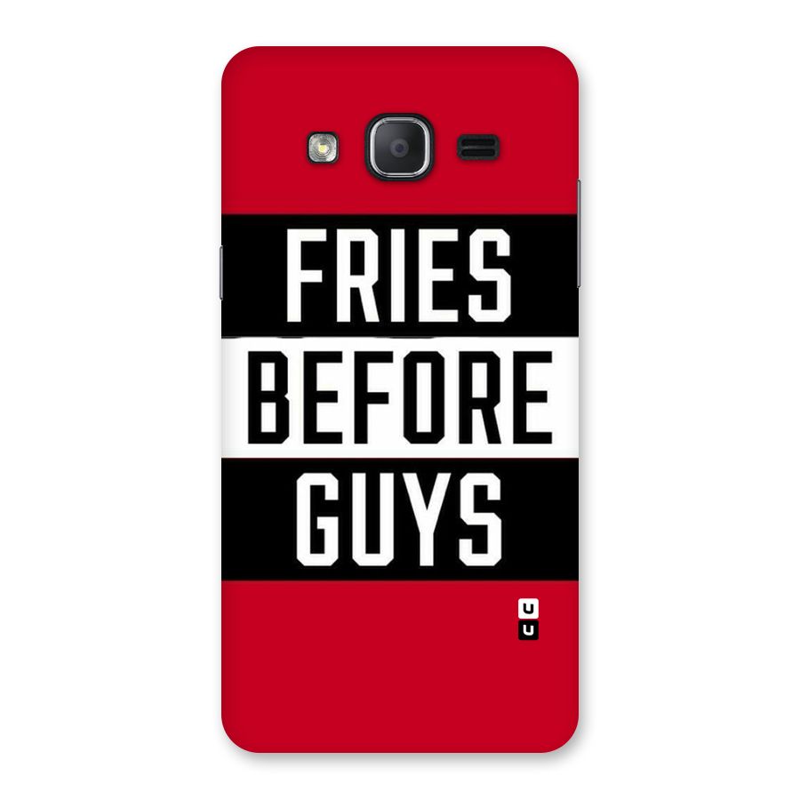 Fries Love Stripes Back Case for Galaxy On7 2015
