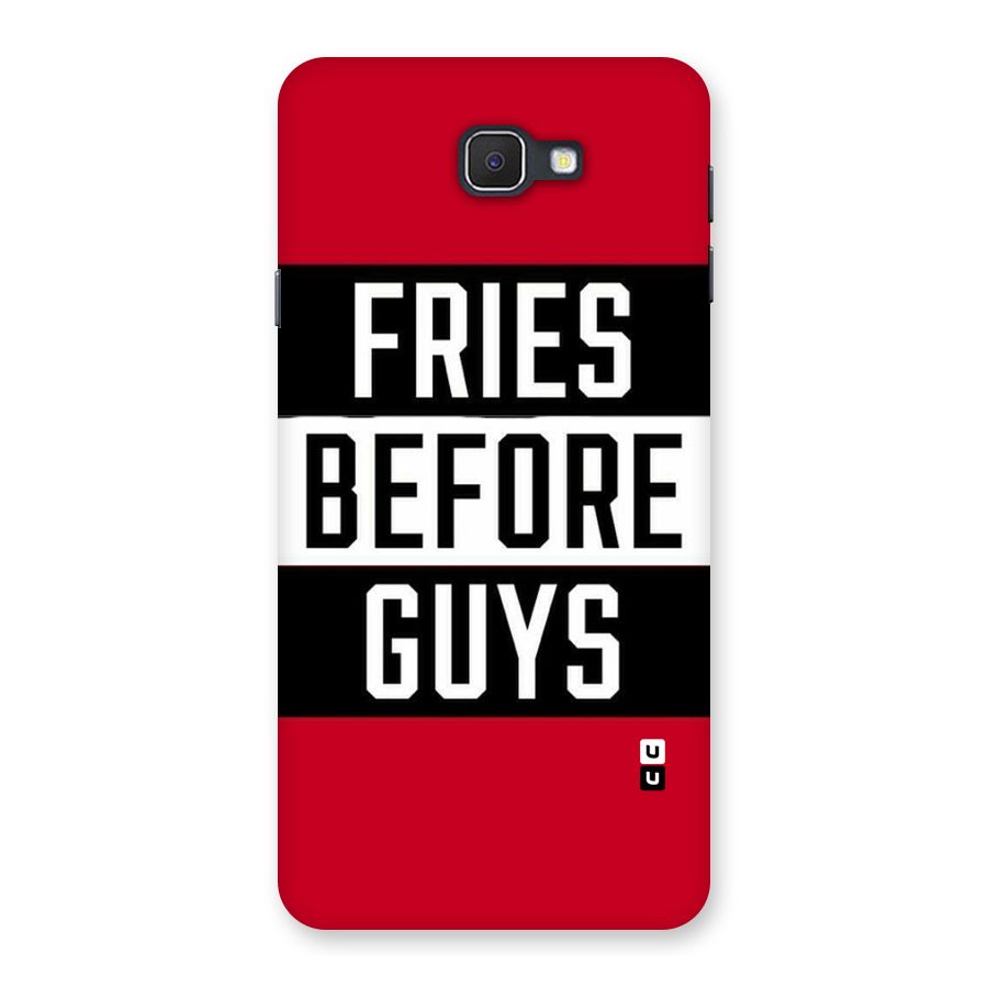 Fries Love Stripes Back Case for Galaxy On7 2016