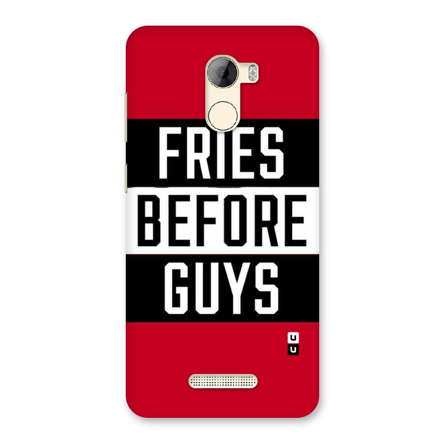 Fries Love Stripes Back Case for Gionee A1 LIte