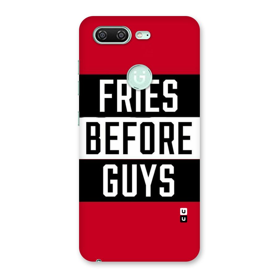 Fries Love Stripes Back Case for Gionee S10