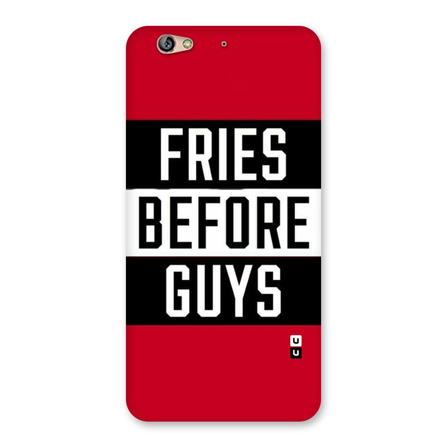 Fries Love Stripes Back Case for Gionee S6