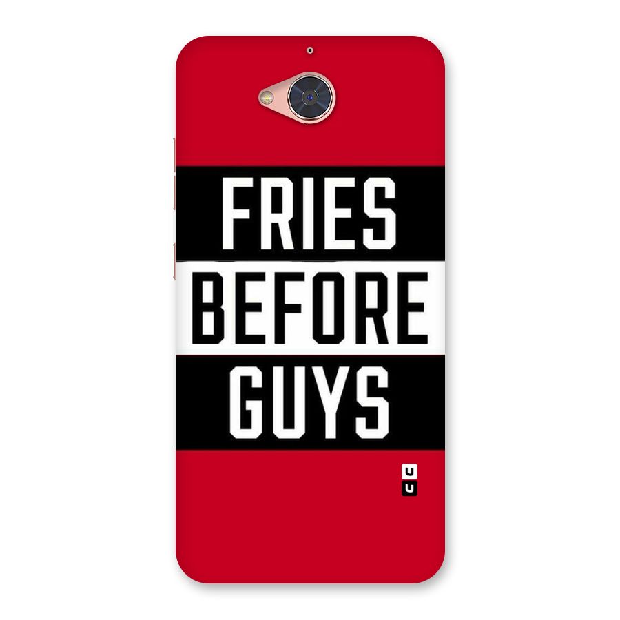 Fries Love Stripes Back Case for Gionee S6 Pro