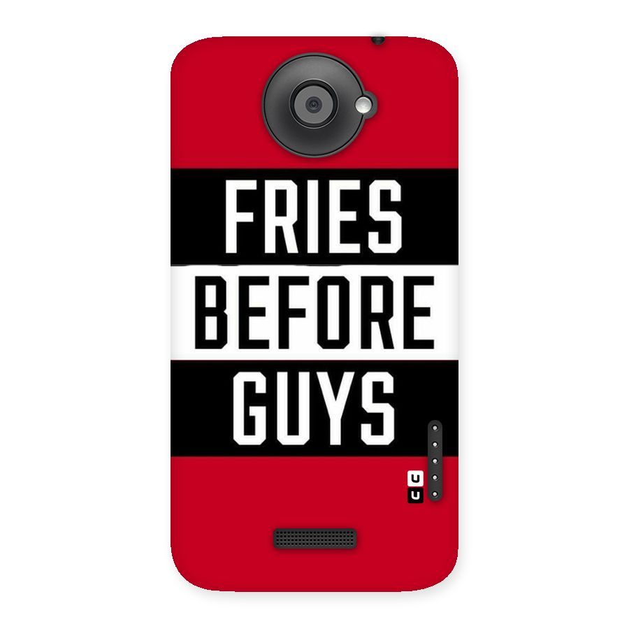 Fries Love Stripes Back Case for HTC One X