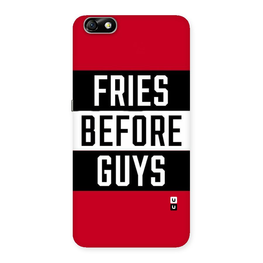 Fries Love Stripes Back Case for Honor 4X